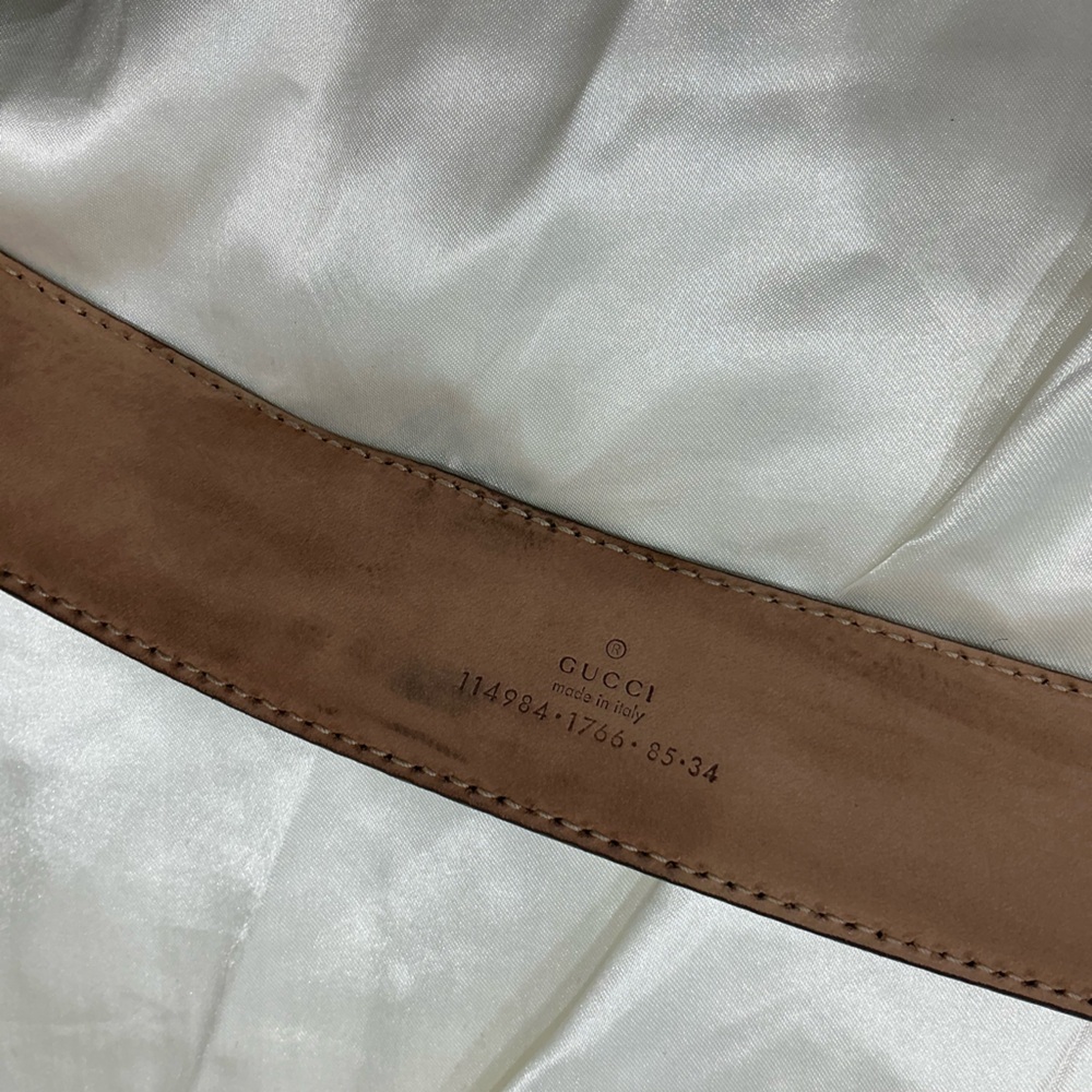 Authentic GUCCI GG monogram leather belt🌹🌹 - Picture 14 of 14